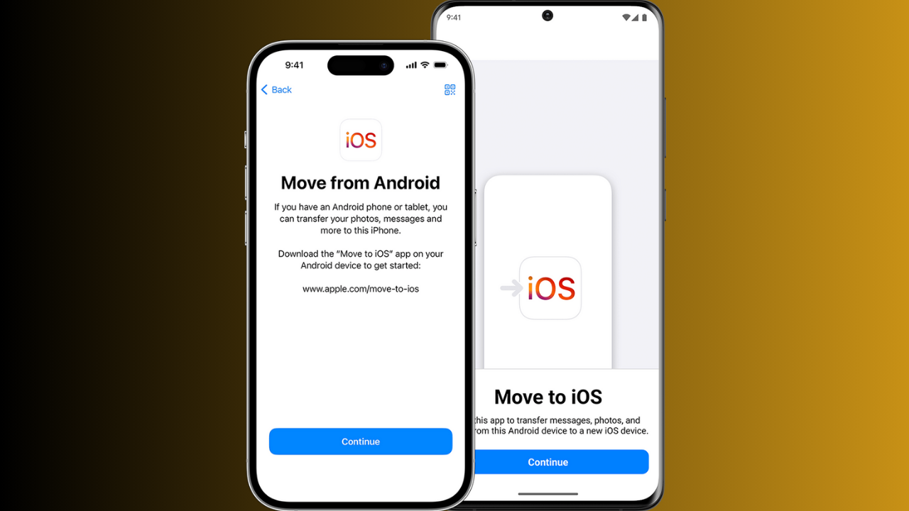 how to transfer data from Android to iPhone